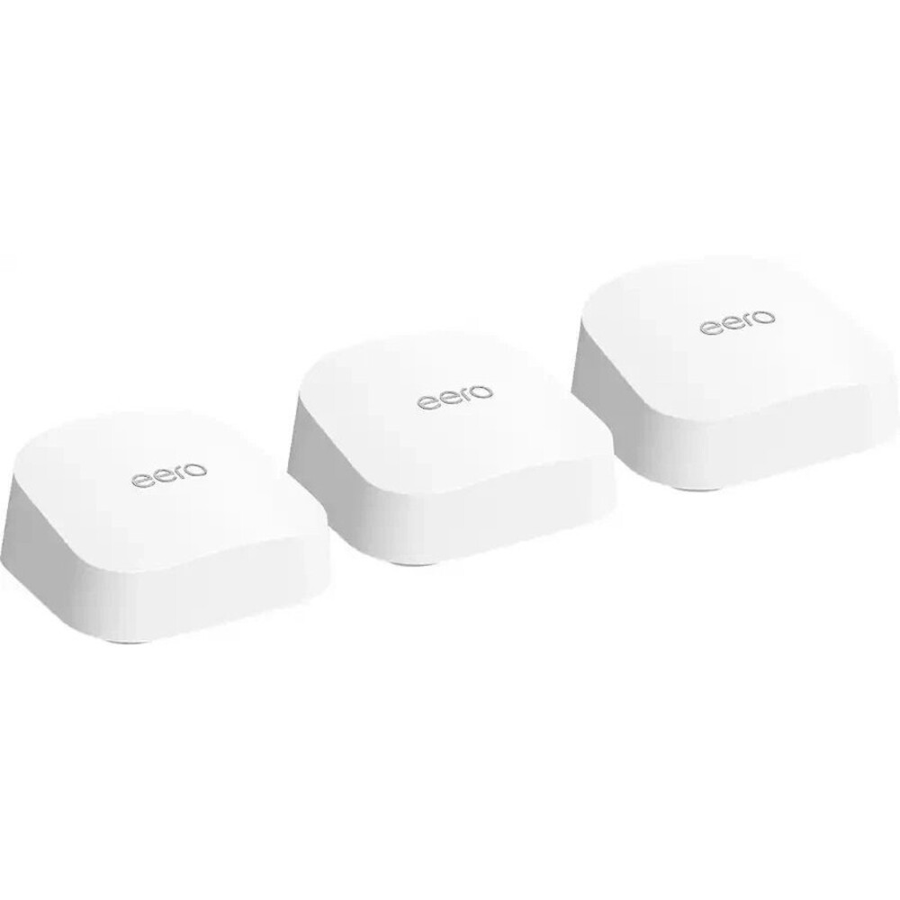 eero 7 Dual-Band MESH WI-FI SYSTEM (3-Pack), Up to 2.5Gbps, 6,000 sq.ft